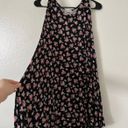 Tres Bien Black Floral Flowy Dress Photo 2