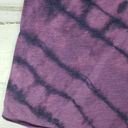 American Apparel NWOT  Custom Purple Bleach Tie Dye Diagonal Box Tank Top Size XS Photo 3