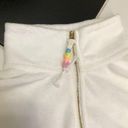 Stoney Clover Lane NWOT  x Target White Half Zip Terrycloth Sweatshirt Cropped M Photo 11