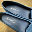 Vintage Blue Vivaia Margot 1.0 Square-Toe Slip On Flats Loafers  EU 38 US 7 7.5 Photo 9