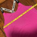 Nike Dri Fit pink Black Racerback Tank Small Just Do It Photo 3