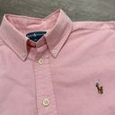 Ralph Lauren Pink Button Down Shirt: Blouse Photo 4