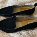 DV by Dolce Vit Dolce Vita Kleo Black Leather Suede Laser Cut Pointed Flats size 8.5 Photo 4