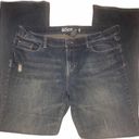 New York & Co. distressed lowrise bootcut jeans Photo 0