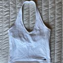 Hollister White Halter Tank Top Photo 0