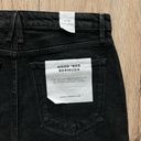 Good American NWT  good 90’s Bermuda denim shorts black 4 Photo 6