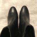 Roma Bass  leather heeled boots black 7M Photo 8