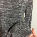 Isabel Maternity NWOT Maternity Dark Heather Gray Soft Pleated Top Photo 3