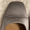 ASOS  DESIGN Silver Ballet Flats Slide On Dress Shoes size 4 US size 6 BNWOT Photo 11