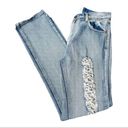 One Teaspoon  Women's Light Wash Distressed High Rise Jeans Size 26 Photo 10
