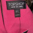 Topshop Pink Short Sleeve Shift Stretchy Crew Neck Casual Career NWT Dress 6 Photo 11