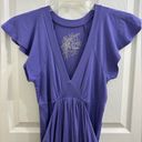 Poof! Poof Draped Sides Dress in Light Purple Photo 1