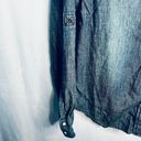 Arizona Jeans Arizona Jean Co Denim Chambray Pearl Snap Shirt XS Photo 3