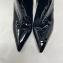 Stuart Weitzman  Lucite 100 Wedge Bootie in Black Patent Leather sz 9 Photo 1