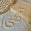 American Vintage Vintage “Nola” Pearl Cluster Necklace Long Freshwater Classic Beachy Feminine Photo 7