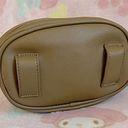 Quilted leather zipper belt pouch (NEW) Brown Photo 4