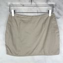 Motel Rocks NWT  Rhory Cargo Pocket Wrap Micro Mini Skirt Oat Khaki Utility Y2K Photo 10