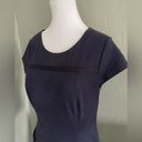 Boden USA Boden Dress PADDINGTON Shift Dress Navy Blue Classic Preppy Comfortable 6L Photo 1