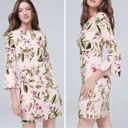 White House | Black Market New w/ $180 Tags WHBM  Floral Pink Dress Womens Small 4 Photo 1