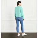 Hill House  Ocean Wave Cropped Silvia Merino Wool Pastel Cottagecore Sweater M Photo 1
