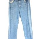 DL1961  DL Vintage Patti Straight Jeans in Powder Mixed Size 31 Photo 0