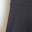 Soprano  Y2K Rib Knit Fit and Flare Cami Dress Black Small Photo 5