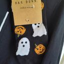 Rae Dunn  Black Boo Ghost Shirt With Socks Set Size L Long Sleeve Halloween Fall Photo 3