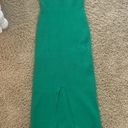 Green Sweater Dress Size M Photo 1