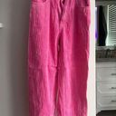 Urban Outfitters Pink Corduroy Baggy pants size 27 worn once!! Photo 2