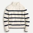 J.Crew  Mockneck Supersoft Yarn Sweater Size Medium Photo 0