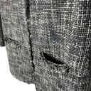 Chico's  Tweed Blazer Jacket Frayed Edges Textured Chic Office Wear Photo 3