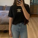 Adidas Black Cropped Tee Photo 0