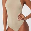 Missguided Tan Seamless Racer Neck Bodysuit Photo 0