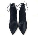 Manolo Blahnik black calf hair pointed booties, size 40, NWOT Photo 6