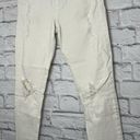 Dear John  Womens Jeans Size 27 White Denim Distressed Skinny Jeans. Photo 2