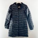 The North Face  Jenae Hooded Puffer Parka Coat Jacket Black Small Photo 3