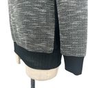 Koral  Breach Open Front Pullover Sweater Slub Gray Black Size Small Photo 5