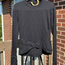 Lululemon  Close to Crossing Long Sleeve *Rulu Black Women's 6 Photo 2