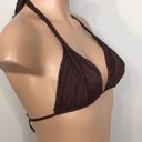 PilyQ  Isla triangle bikini top. Large. NWT Photo 3