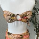 Time And Tru Floral Tropical Bikini Set NEW Size Small 4/6 Photo 2