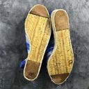 Ralph Lauren Lauren  Womens CAMARA Blue Plaid Wedge Slingback Sandals Size 10 B Photo 6