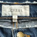 The GREAT The Gent Cropped Straight Leg Button Fly Jeans Size 27 Photo 8