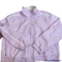 Adidas  Extra Large XL Lavender Windbreaker Jacket Back Vent Zipper Bomber Purple Photo 0