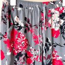 Krass&co NY &  | Gray Floral Jogger Pants Sz S Photo 3