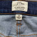 J.Crew  High Rise Toothpick Jean Women’s Size 28 Blue Photo 3