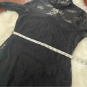 Karen Kane  Black Lace Mini Dress Bodycon NWT Photo 5