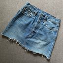 Madewell Levi’s // Denim Button Fly Skirt Photo 0