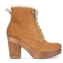 Ralph Lauren Denim Supply  Suede leather Shearling Lace-Up boots Bootie 9 Photo 0