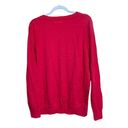 kim rogers  Womens Size XL Red Reindeer Graphic Pullover Sweater Photo 3