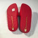 Champion IPO Slides Womens Sz 9 Red NWT Photo 4